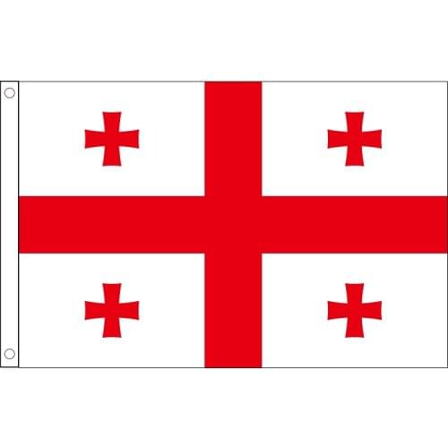 Free shipping xvggdg 90x150cm Georgia flag Banner Georgia National flag Decoration banner