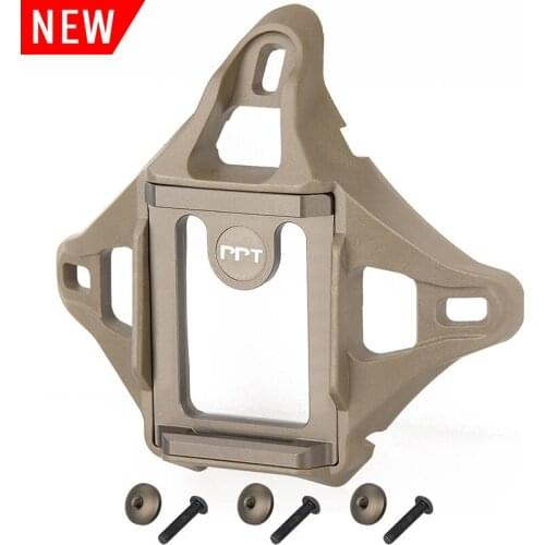 PPT Combat Helmet Aluminum Three Hole Skeleton Shroud FOR Rhino Arm G24 NVG Mount G22 G11 Mount PVS-23 Mount OS24-0192