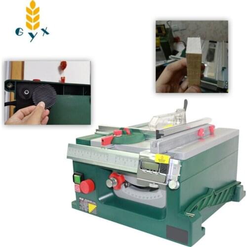 Household mini table saw DIY push table saw multifunctional woodworking chainsaw small cutting machine model saw 200W 230V/50HZ