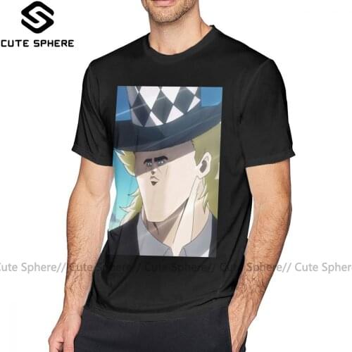 Jojo Bizarre Adventure T Shirt JoJo S Bizarre Adventure Speedwagon Meme T-Shirt Man Fashion Tee Shirt Graphic Tshirt