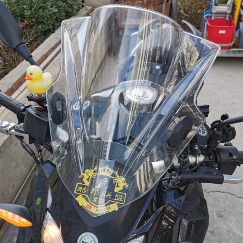 Windscreen For Benelli TNT600 TNT300 TNT135 TNT125 TNT 600 300 135 125 Screen Windshield Bracket 7/8" Or 1" Handlebar Mounting