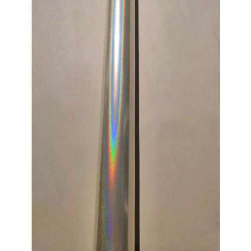 Transparent foil holographic foil little sand pattern hot stamping foil 64cm x 120m for paper or plastic laminate film transfer