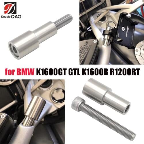 Motorcycle mobile phone navigation bracket handle extension bar for BMW K1600GT K1600GTL K1600B GA K1600GA R1200RT LC 2014-2020