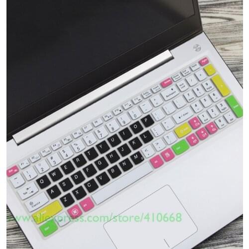 Silicone Keyboard Cover Protector Skin for Lenovo IdeaPad Y580 Y570 Y570D Y500 Y510 Y510P Z580,Z560,Z565,Z570 Z575 Laptop