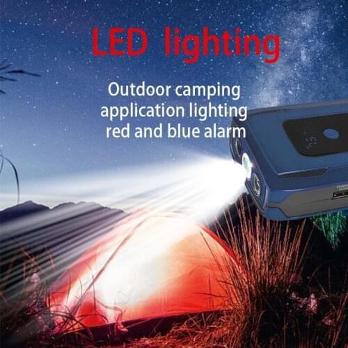 TM30 Low Temperature Power Supply With Clip 24000mAh 12V 4 Colors Car Emergency Start Dual USB Interface Seven Protections