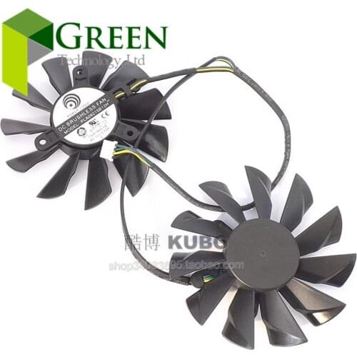 Power Logic 12V 0.55A 3 X 42mm Hole Pitch 87X15MM Fan For MSI N580GTX R6970 Lightning Graphics Card fan blade