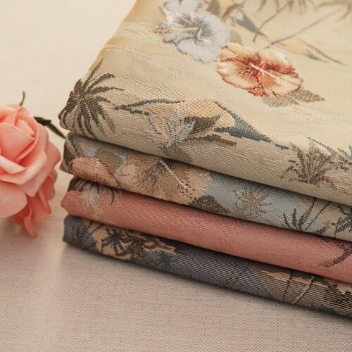 Jacquard dress excellent quality fabric very beautiful and comfortable dress women fabric flowers sewing material sewe fabrics