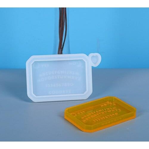 1 Piece Divination Storage Box DIY Epoxy Resin Mold Jewlry Tool Jewelry Accessories Handcraft Tray Mold