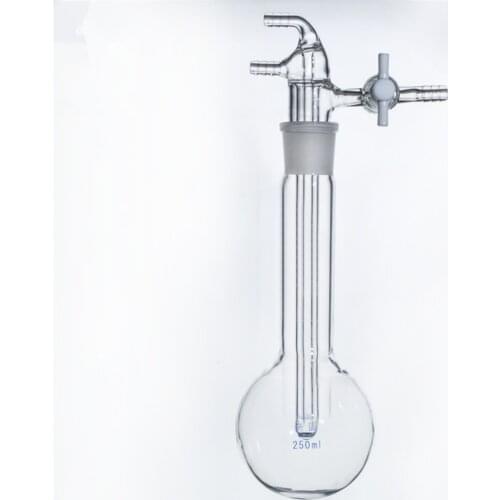 250ml 29# Laboratory Glass Micro sublimator sublimation flask with Stopcock