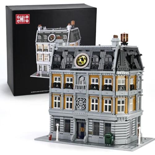 6619Pcs Light Version Sanctum Sanctorum Building Blocks Creator Movie Series Bricks Toys Gifts For Children Kids