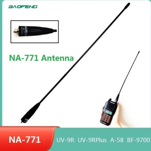 Nagoya NA-771 Antenna for Baofeng UV9R UV-9R PLUS Wakie Talkie SMA-Female High Gain Antenna BAOFENG Accessories Strong Signal