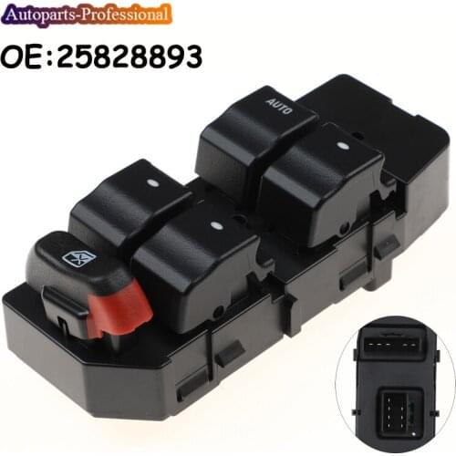 Car Auto accessorie New Power Master Window Switch For Chevrolet Impala 09 10 11 12 13 14 15 25828893 1S12537/DWS221/DWS783