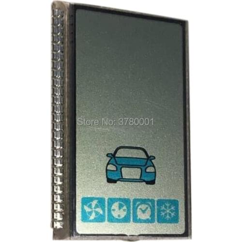 10 pcs/lot Wholesale A93 Keychain LCD display China Make for Russian Car Alarm Starline A93 lcd remote control Key Chain display