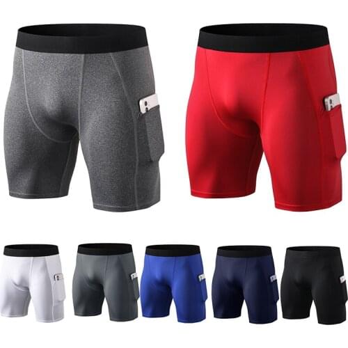 Men Underwear With Pocket Solid Boxer Shorts Underpants Polyester Comfortable Soft Briefs Male Panties Boxershorts EU Size