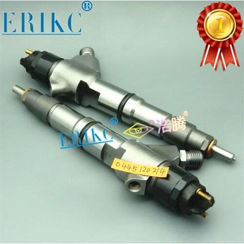 ERIKC 0445120214 Diesel Common Rail Injector 0 445 120 214 Auto Fuel Injector Nozzle Spray for 612600080611 612600080924