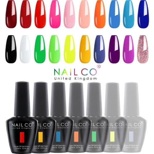 NAILCO 2021 15ml Nails Gel art Spring Summer Fresh Colors Series Gel nail polish LED&UV Manicure Varish Semi permanent Lacquer