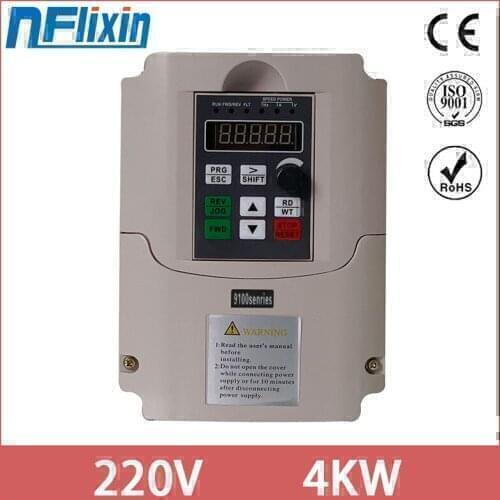 NF9100 VFD 4KW CoolClassic VFD inverter frequency converter frequency inverter for motor 3P 220V Output