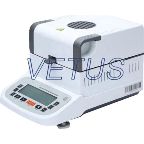 JZ-100A 0.0001 Readability Digital Rapid Halogen Moisture Analyzer For Tobacco Grain Food Testing Electronic Moisture Detector