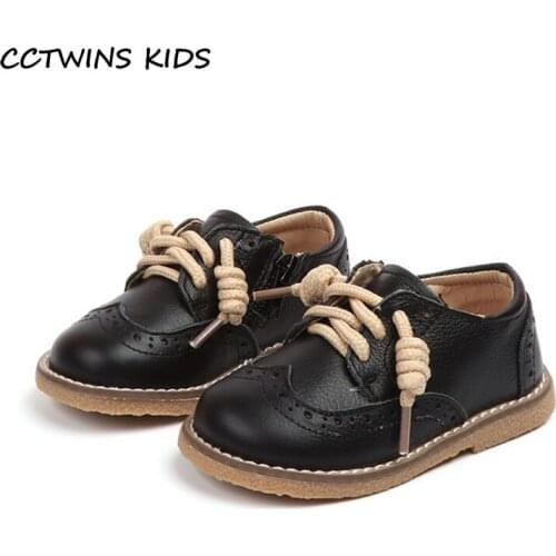 Kids Shoes 2021 Spring Girls Boys Casual Fashion Genuine Leather Soft Sole Black Flats Student School Baby Moccasin Brand Loafer
