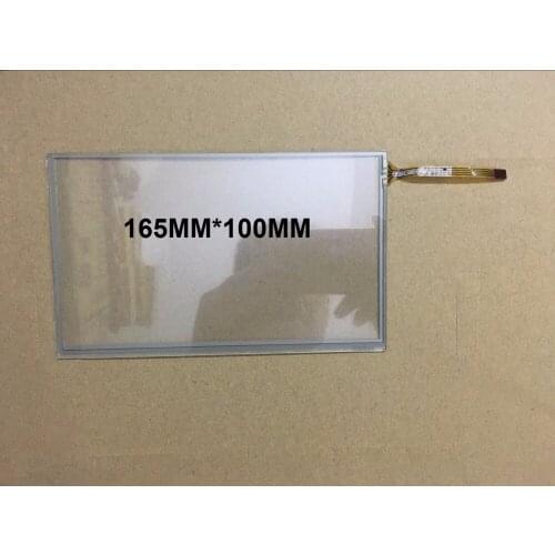 New 7 inch compatibilit FPC-0373 for GPS DVD MP4 MP5 Touch Screen resistance Digitizer panel glass lens 165*100MM 164*100MM 4PIN