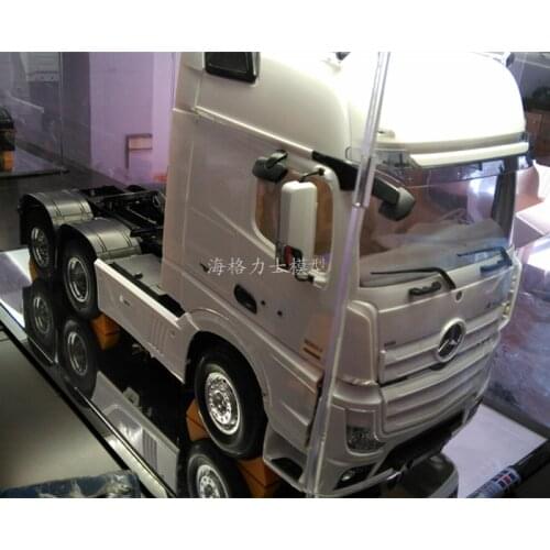 Upainted Three axis Benz 1851 Tractor Kits Compatible with 1/14 scale rc Tamiya Trailer Truck