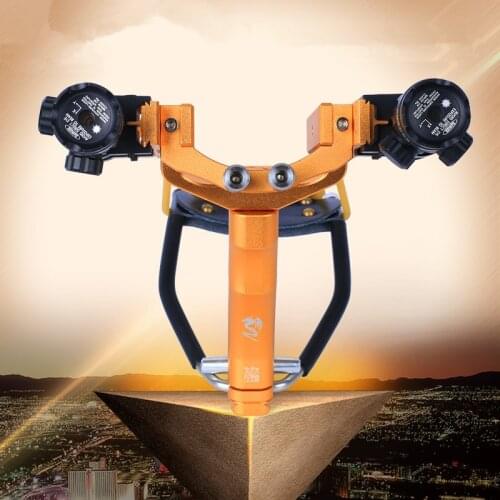 New Laser Aiming Slingshot Powerful Outdoor Hunting Shooting Sport Rubber Band Launch Powerful Slingshot With Arm Drag Slingshot