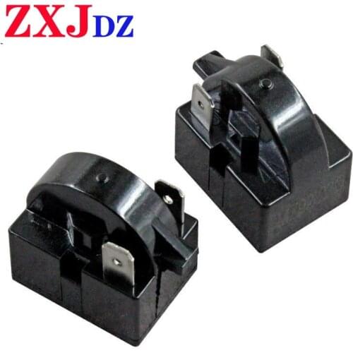 1pc 2 pin 12 ohm refrigerator PTC starter refrigerator freezer compressor starter insert refrigerator starter large insert
