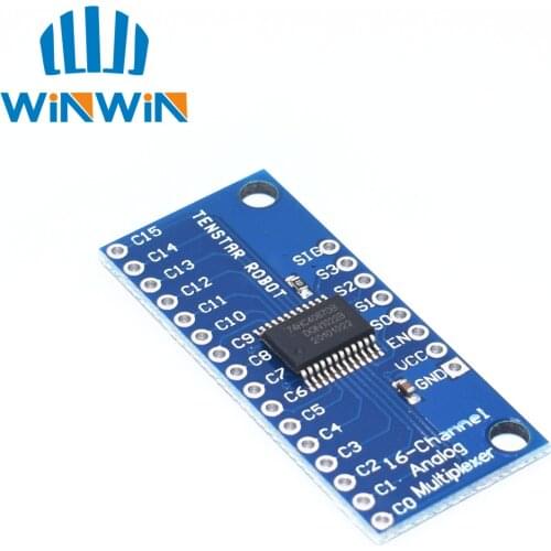 1pcs CD74HC4067 16-Channel Analog Digital Multiplexer Breakout Board Module
