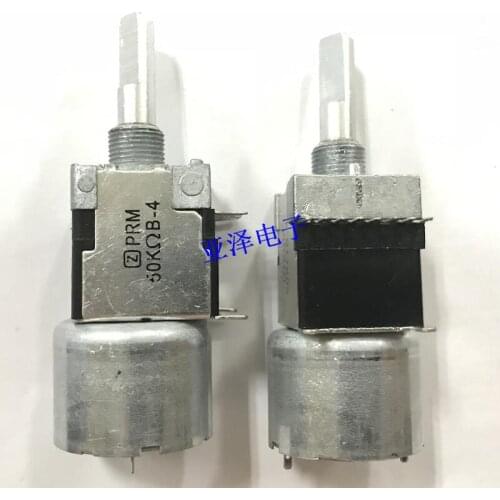 1pcs/lot pjiap switch RK168 type motor potentiometer double B50K*2 shaft length 25MM power amplifier motor drive potentiometer