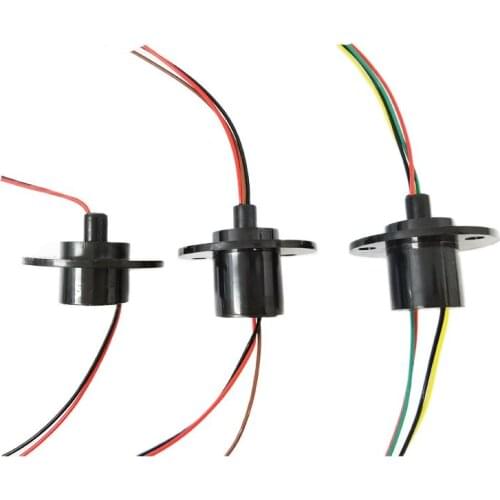 1PC Wind Power Slip Ring 5A Dia.22mm 2/3/4/6/8/12CH Channels Wires Conductive Rotary Joint for Amusement Equipment Accessories