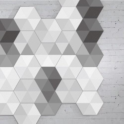 10 Piece /Set) Hexagon Wall Sticker Special Waterproof Tile Decorative Sticker Floor Wall Stickers