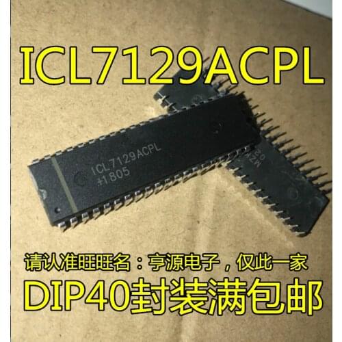 100% New&original ICL7129 ICL7129ACPL ICL7129ACPLZ DIP-40 IC