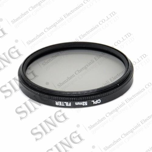 25 27 28 30 34 37 39 40.5 43 46 49 52mm Circular Polarizing Filter Camera lens CPL Filter for Canon EOS Nikon Sony Camera