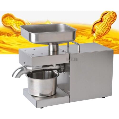Automatic Coconut Olive Oil Press Machine Household Peanut FLaxseed Oil Extractor Peanut Cold Hot Oil Press1500W