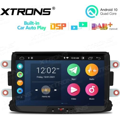8" Android 10.0 OS Car Multimedia System Player GPS Radio for Renault Logan 2012-2017 & Dokker 2012-2017 & Duster 2011-2017