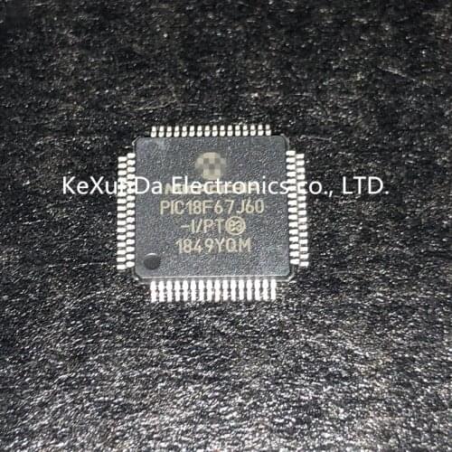 PIC18F67J60-I/PT PIC18F67J60 QFP-64 IC Original 20PCS-100PCS/LOT NEWEST FREE SHIPPING