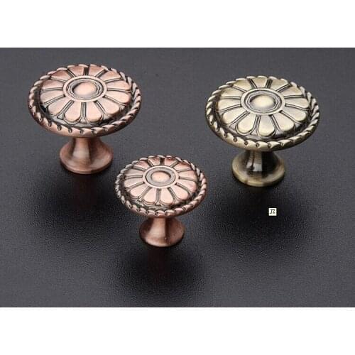 Classical Household Furniture Hardware Pull Handle And Cupboard&Shoe Cabinet Door Knob Antique Bronze( L:31MM H:25MM )