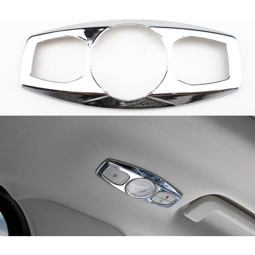 Reading light switch cover chrome for Ford Escape Kuga Focus 3 mk3 Sedan hatchback 2012 2013