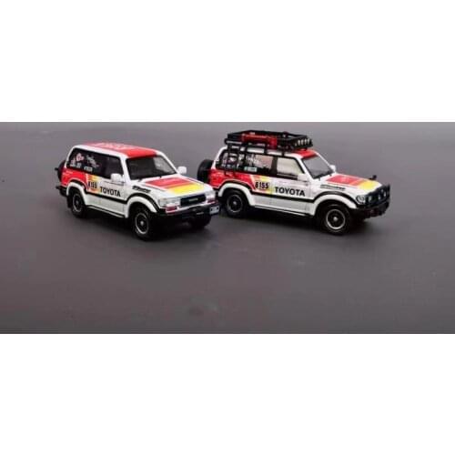 Master 1:64 Land Cruiser LC80 Mexico Baja 1000 Rally #8155 Diecast Model Car