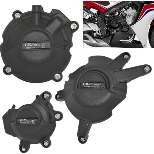 Motorcycle GB Racing Engine Guard Stator Clutch Pulse Case Cover Protector Set For HONDA CBR650R CBR 650 R RA RH07 2018-2020