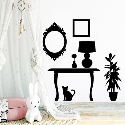 New Toilet Table Wall Sticker Home Decorations Decal For Bedrooms Decoration Wall Decals wallstickers