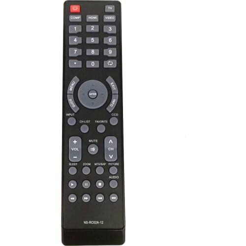 New Replacement NS-RC02A-12 For INSIGNIA LCD LED TV Remote Control NS-RC03A-A13 DX15E220A12 DX19E220A NS19E720A12 NS46L780A12