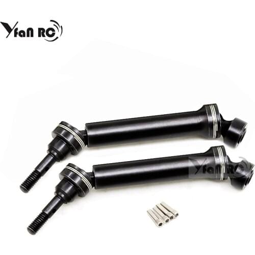 2PC Harden Steel Front or Rear CVD Drive Shaft Driveshafts for 1/16 Mini Summit E-Revo VXL RC Car Parts Traxxas