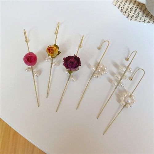 Clip on pearl earrings for women brincos 2021 ear cuff piercing tragus oorbellen earing sets fashion jewelry ear rings for girls