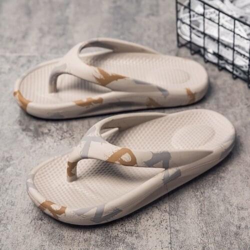 Mr Co Men Slipper For Beach Slippers Women EVA Non-slip Bath Slippers Outdoors Mens Summer Shoes Unisex Flip Flops Men Designer