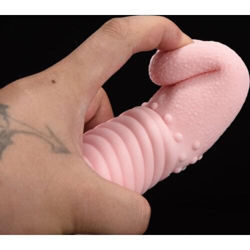 Vibrator Attachment Female Wand Vibrators Medical Silicone Good Vibrant Porn Sex Clitoris G-spot Double Sex Tongue Oral Toy Vibe