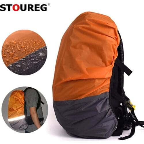 Backpack Rain Cover Waterproof Rucksack Covers,Rainproof for Hiking with Reflective Strip, Dust Cover Bag for Camping Cycling