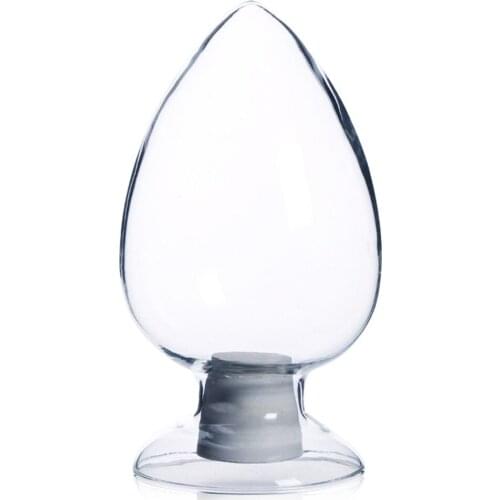 High quality Conical seed bottle glass sample display bottle with stopper lab supplies 125ml 250ml 500ml