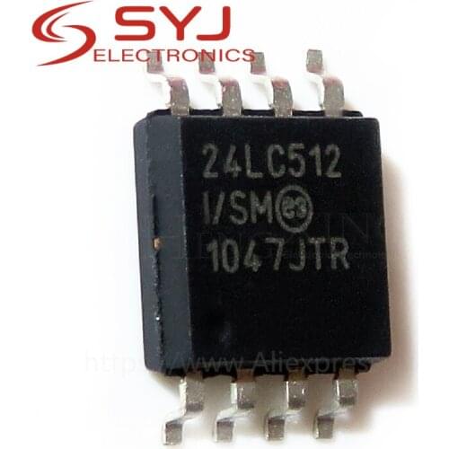 10pcs/lot PIC24LC512-I-SM 24LC512-I/SM 24LC512 SOP-8 In Stock