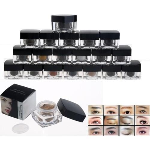 20pcs paste permanent makeup ink cosmetic colors pigment manual eyebrow tattoo paint 20G